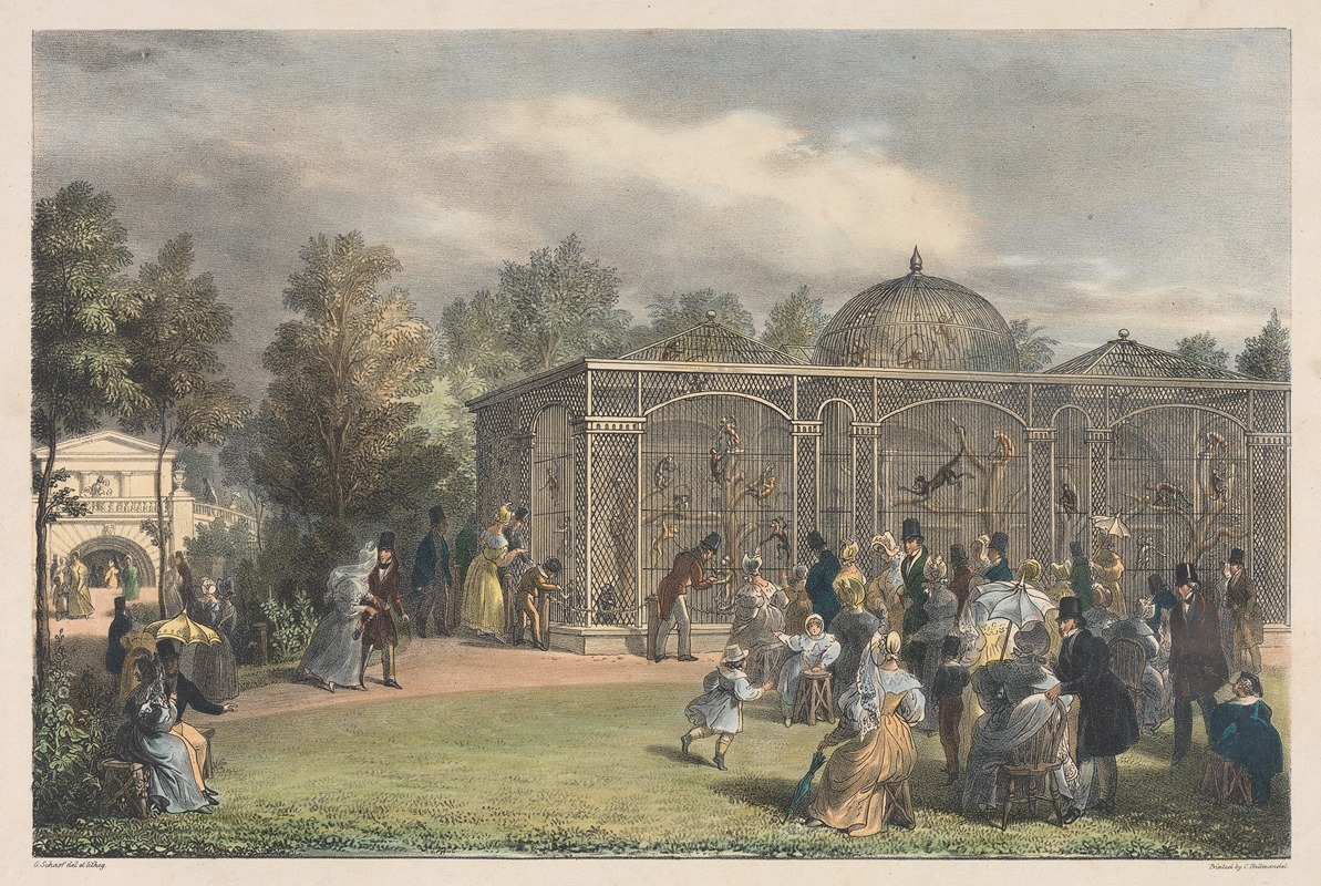 George Johann Scharf - Zoological Gardens, Regent’s Park