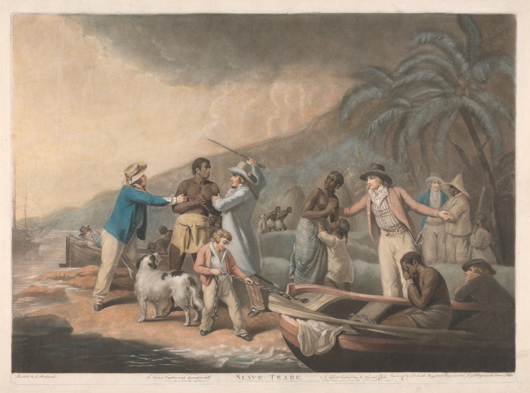 George Morland - The Slave Trade