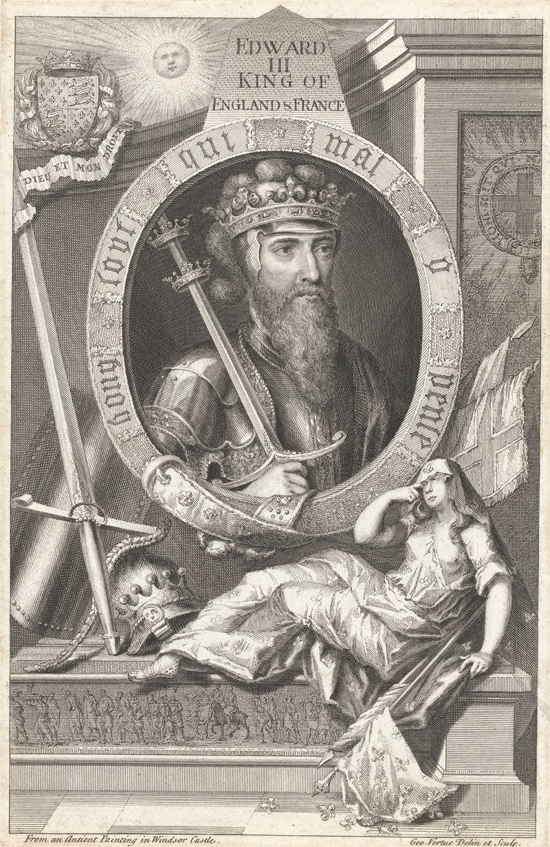 George Vertue - Edward III, King of England and France