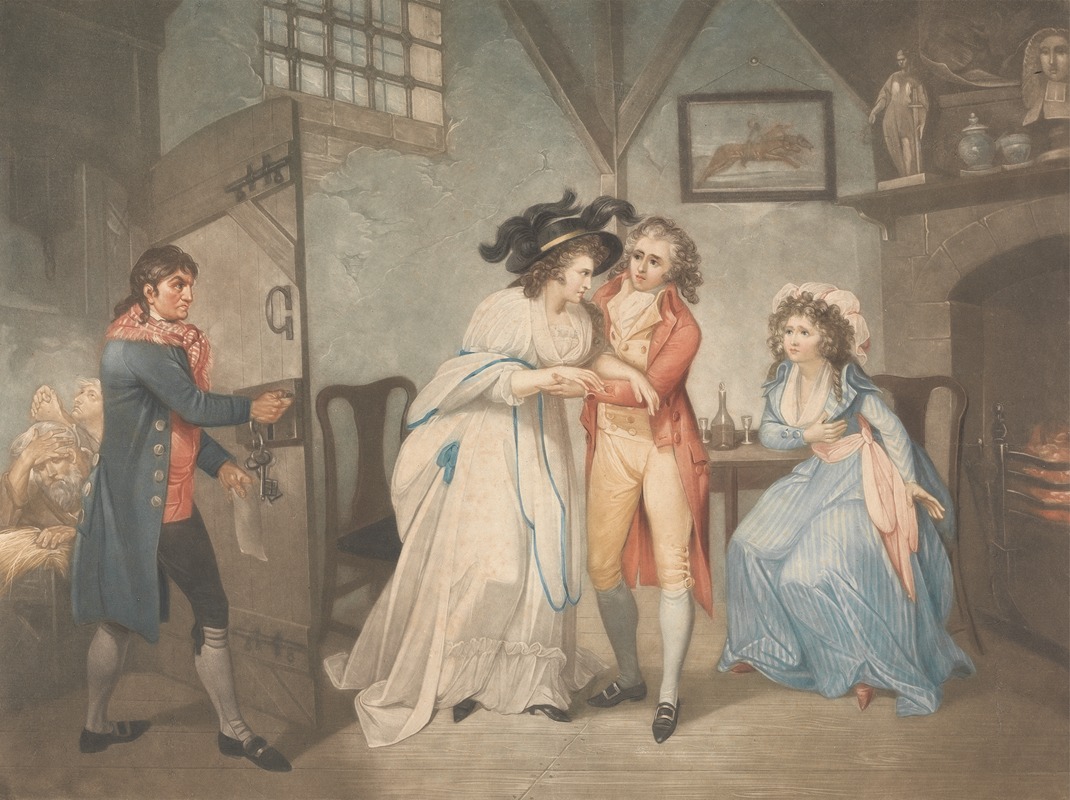 Henry Singleton - Amelia Surprising Her Husband and Miss Matthews