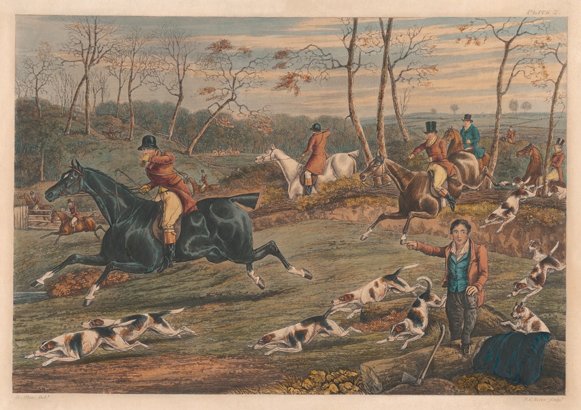 Henry Thomas Alken - Fox Hunters – Gone Away