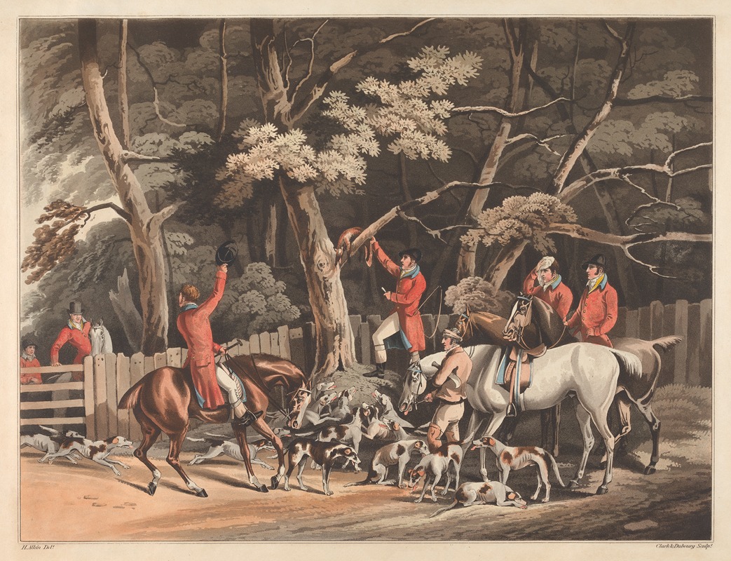 Henry Thomas Alken - Fox-hunting; The Death