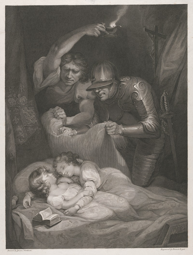 James Northcote - King Richard the Third; Act IV, Scene III (The Murder of the Princes in the Tower)