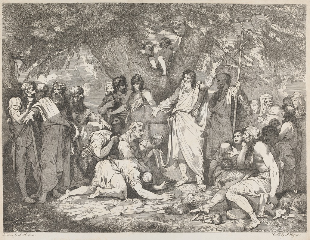 John Hamilton Mortimer - Saint Paul Preaching to the Britons