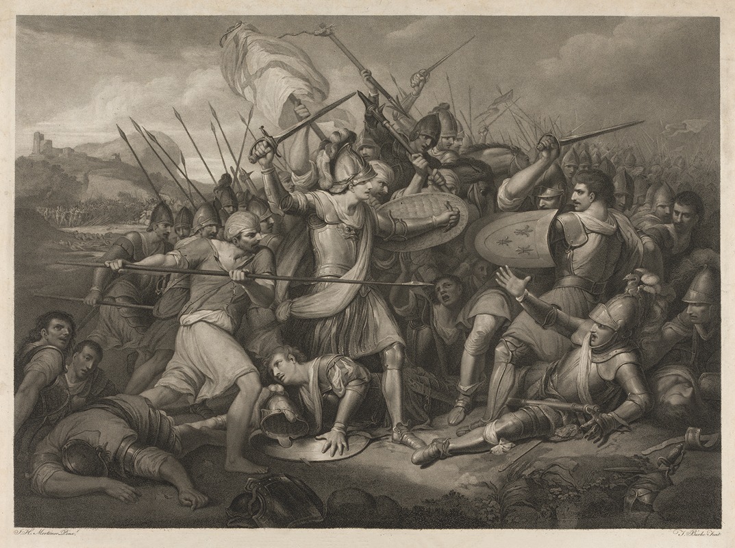 John Hamilton Mortimer - The Battle of Agincourt