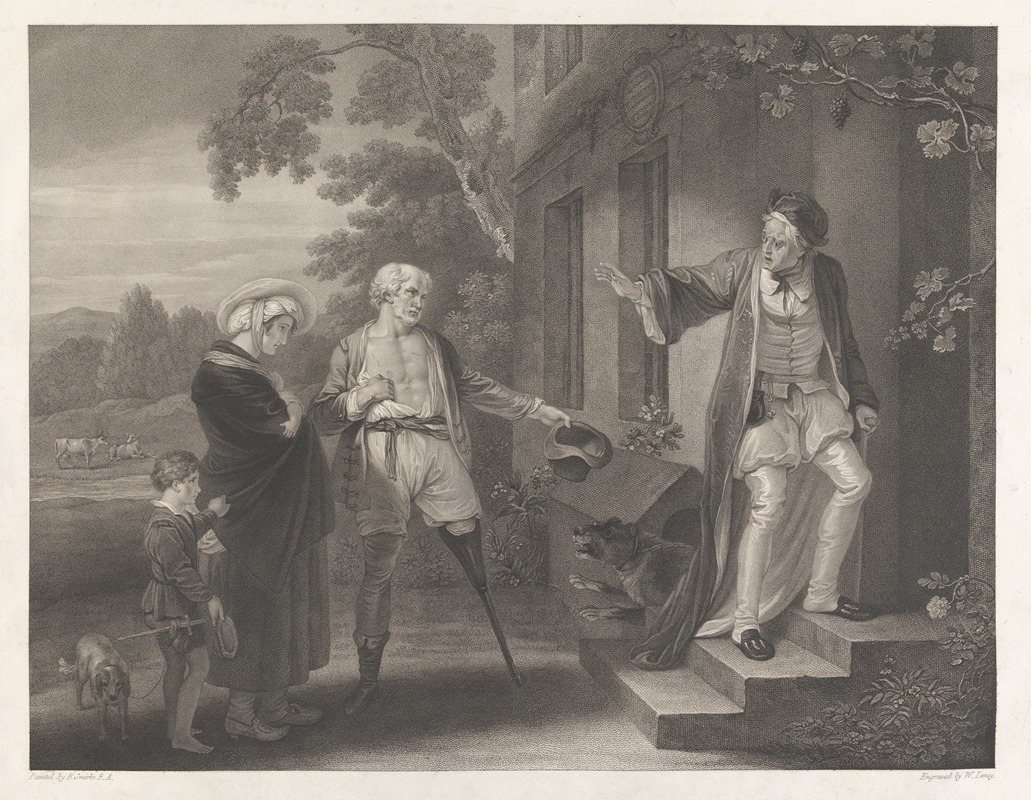 Robert Smirke - As You Like It; Act II, Scene VII; The Seven Ages Man (sixth age)