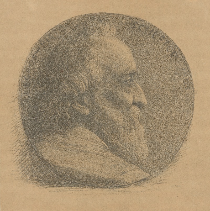 Alphonse Legros - A. Legros – Pictor – Sculptor