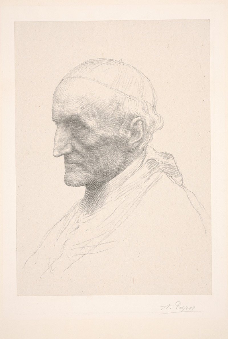 Alphonse Legros - Cardinal Manning