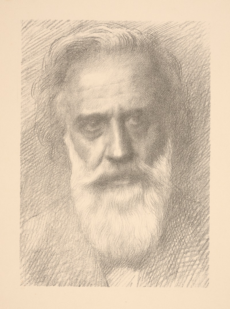 Alphonse Legros - Self-portrait