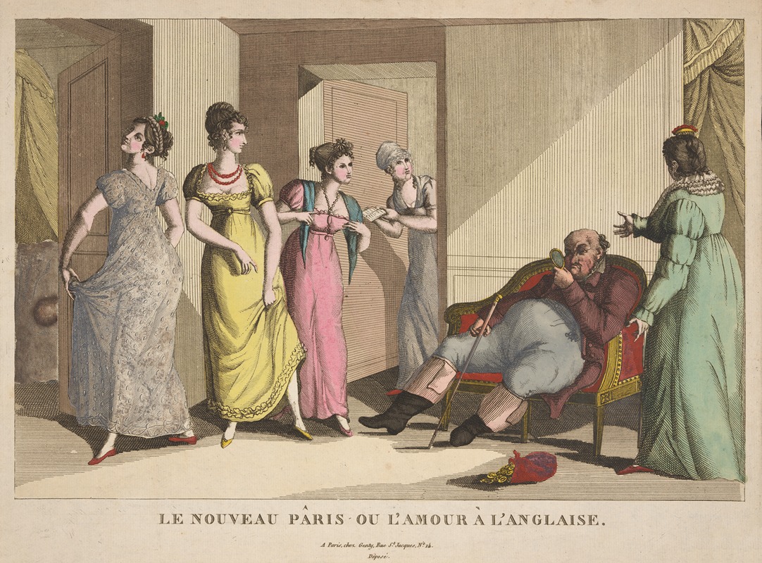 Anonymous - Le nouveau Paris – ou l’amour a l’Anglaise (The new Paris – or love in the English style)