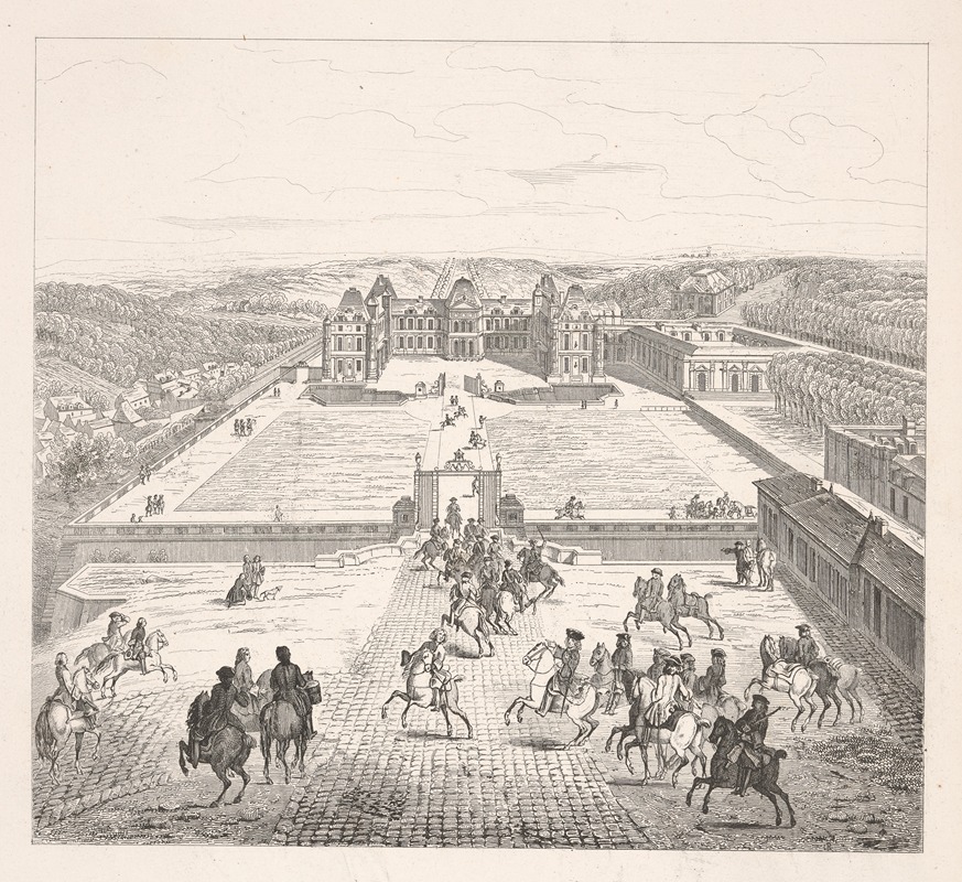 Anonymous - Meudon Chateau, around 1710