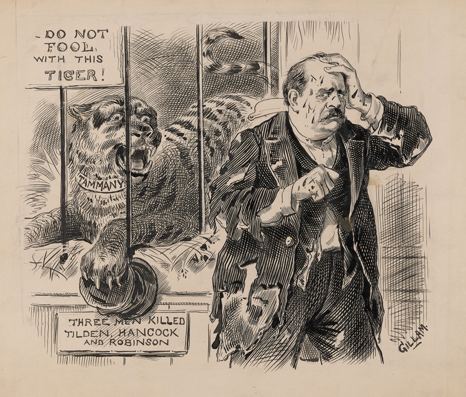 Bernard Gillam - A warning to Grover Cleveland in 1883 that the Tammany organization support had proved fatal to three Democratic candidates already.