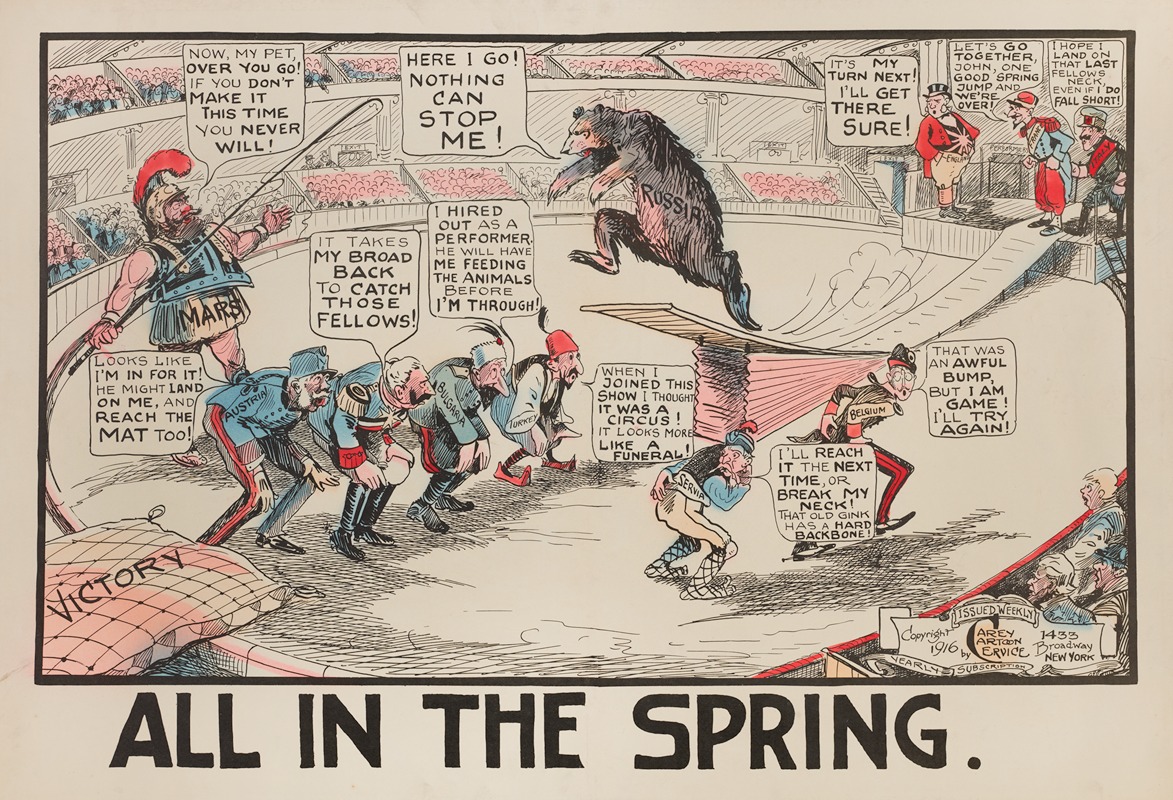 Carey Cartoon Service - All in the Spring