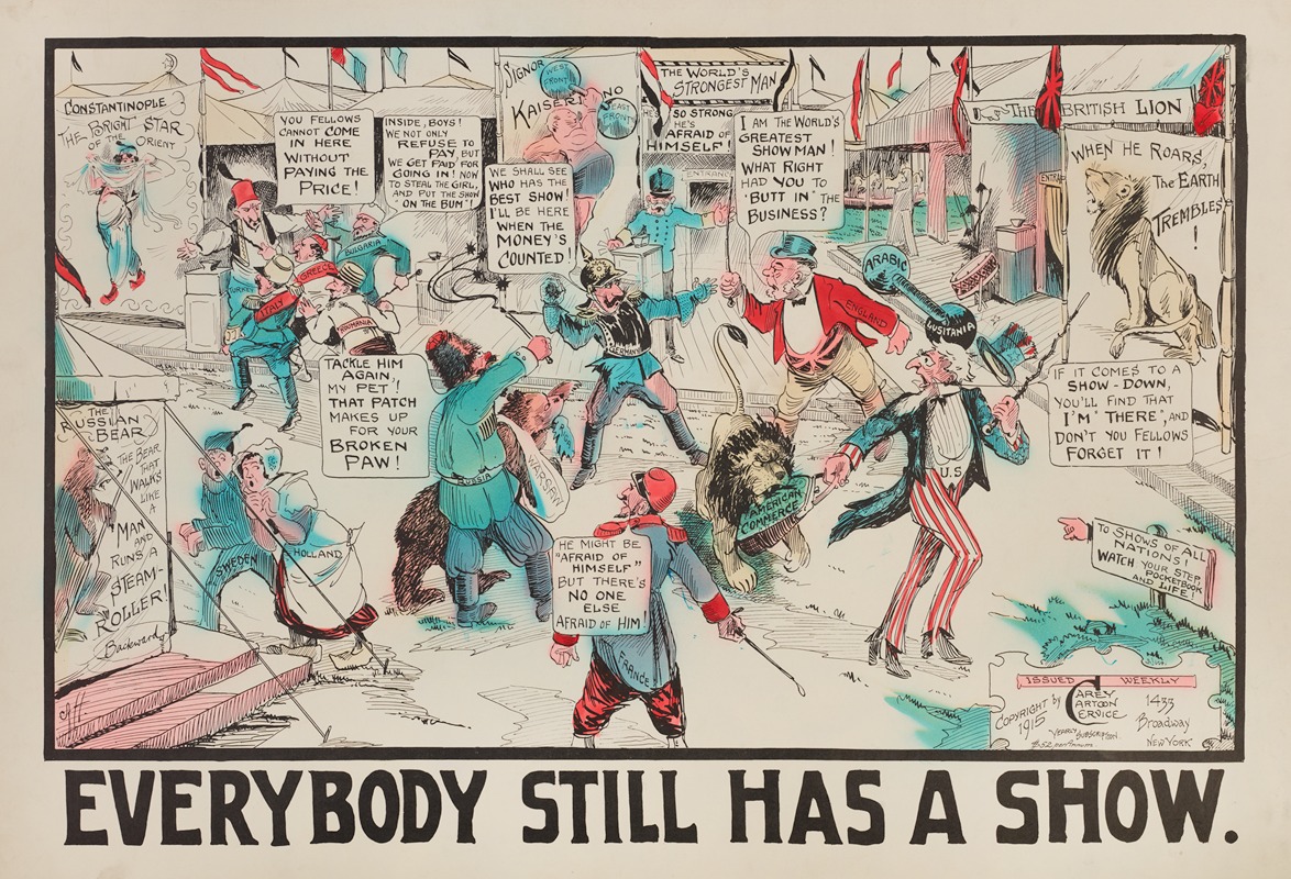 Carey Cartoon Service - Everybody Still Has a Show