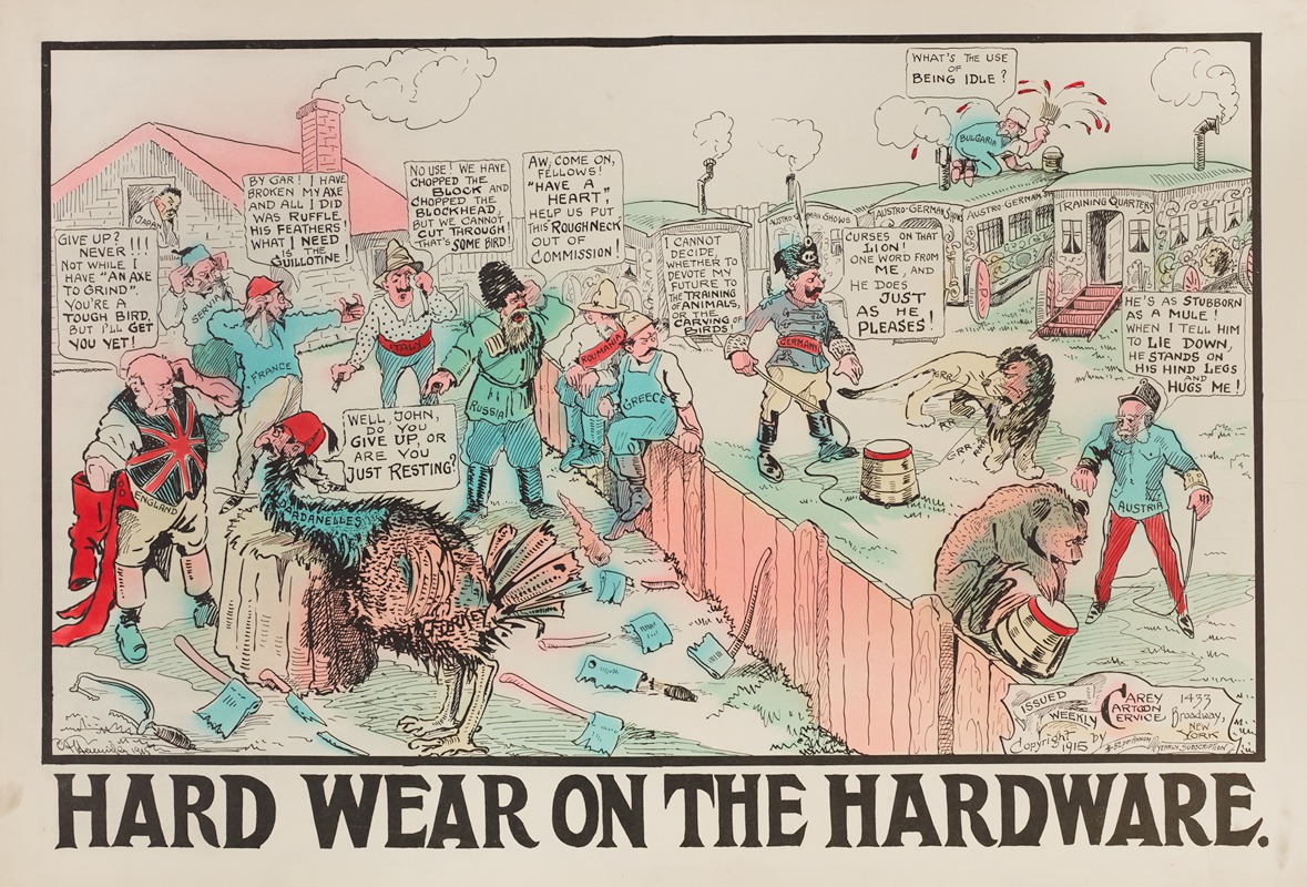 Carey Cartoon Service - Hard Wear on the Hardware