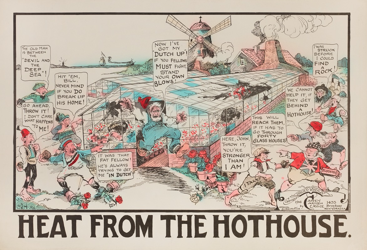 Carey Cartoon Service - Heat from the Hothouse