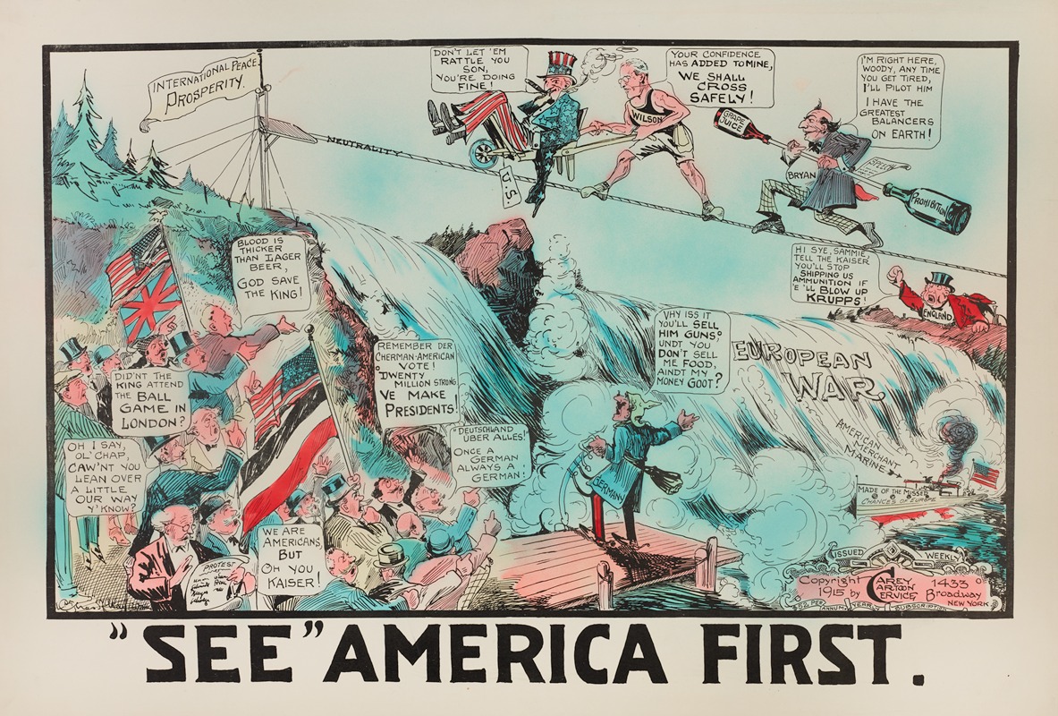 Carey Cartoon Service - See America First