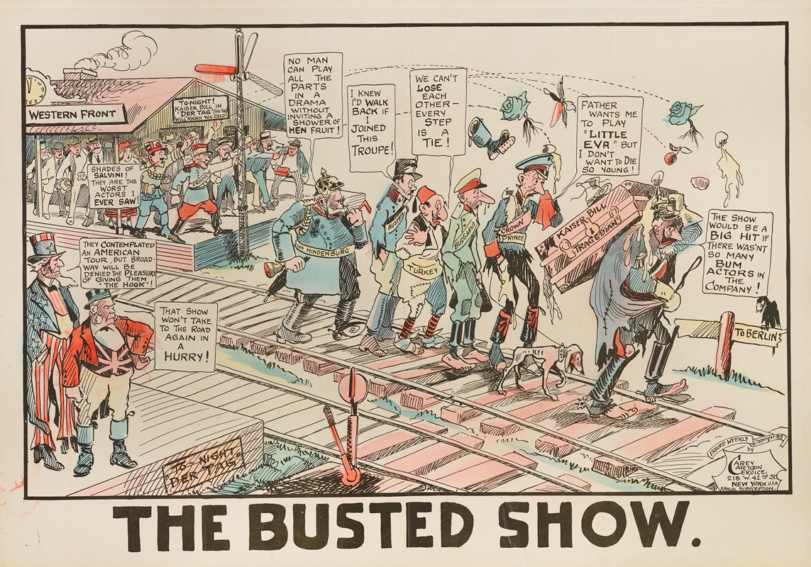 Carey Cartoon Service - The Busted Show