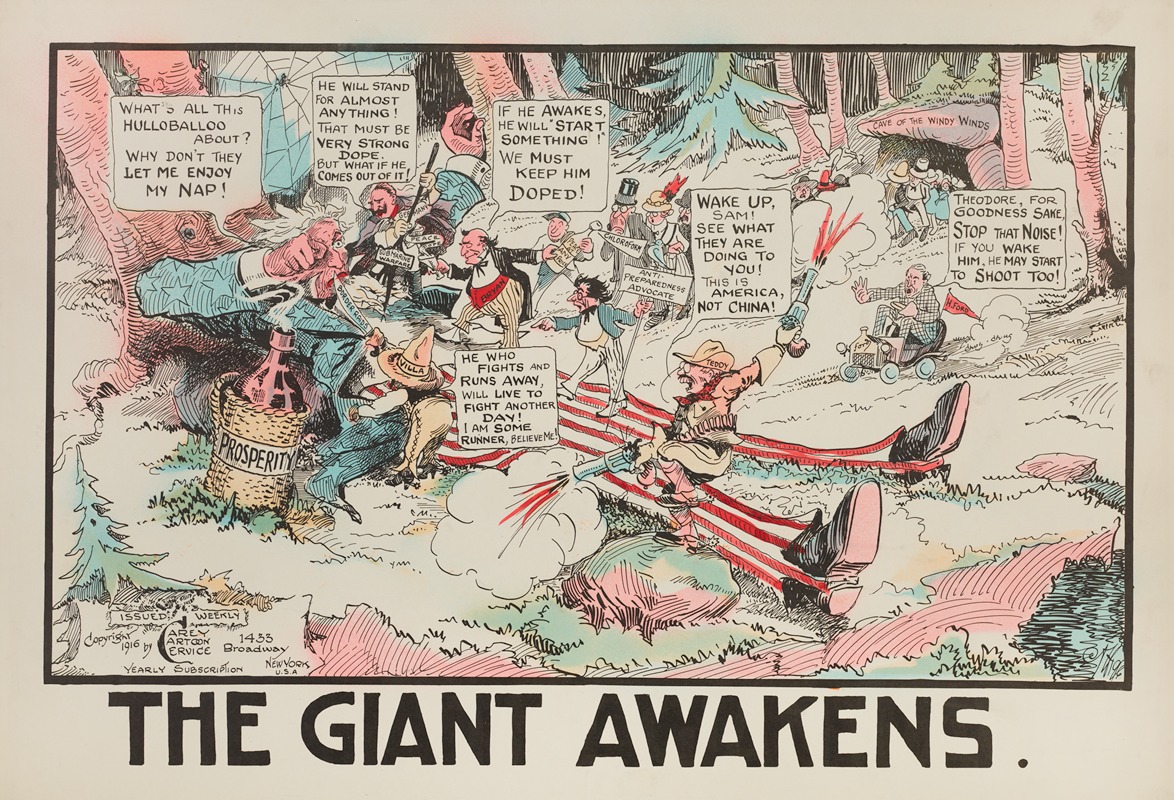 Carey Cartoon Service - The Giant Awakens