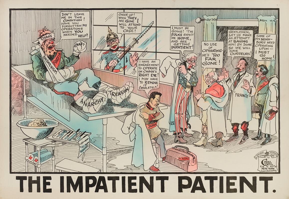 Carey Cartoon Service - The Impatient Patient