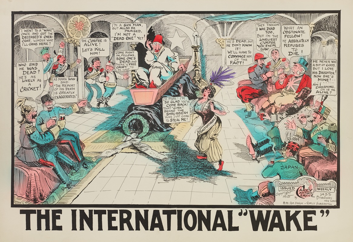 Carey Cartoon Service - The International ‘Wake