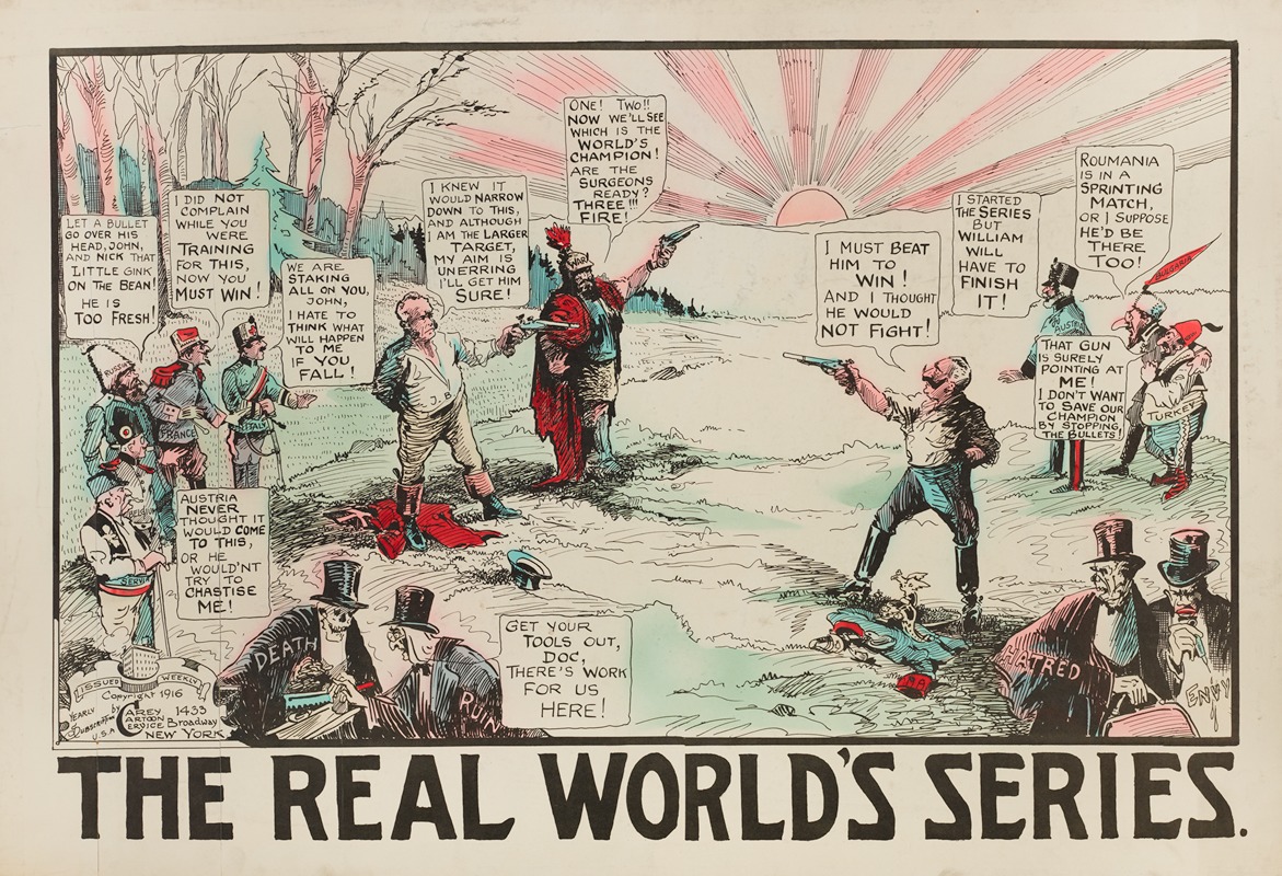 Carey Cartoon Service - The Real World’s Series