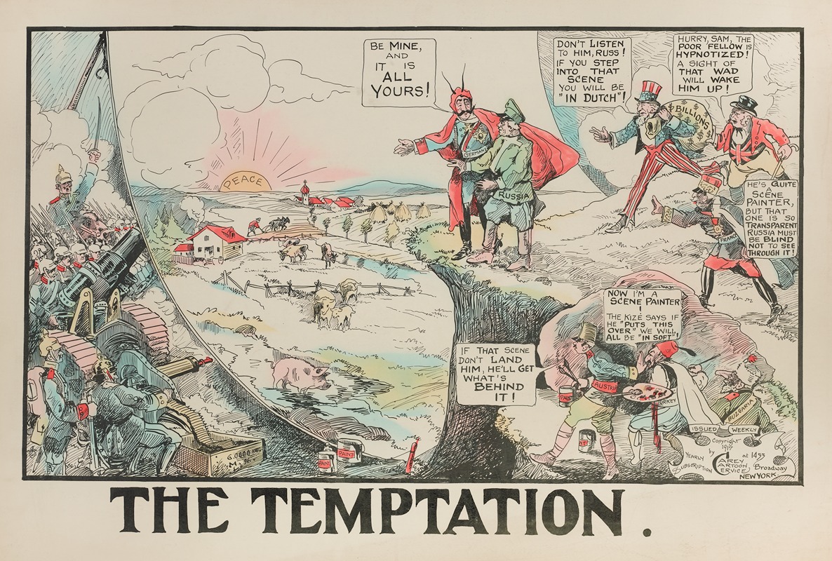 Carey Cartoon Service - The Temptation