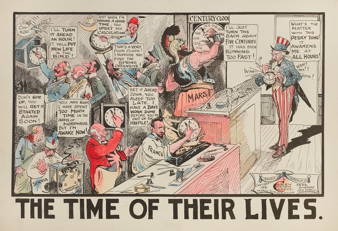 Carey Cartoon Service - The Time of Their Lives