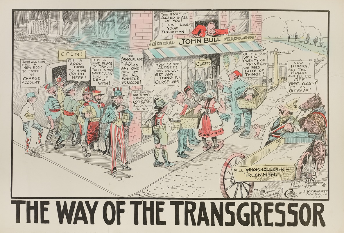 Carey Cartoon Service - The Way of the Transgressor