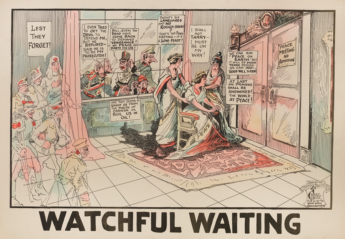 Carey Cartoon Service - Watchful Waiting