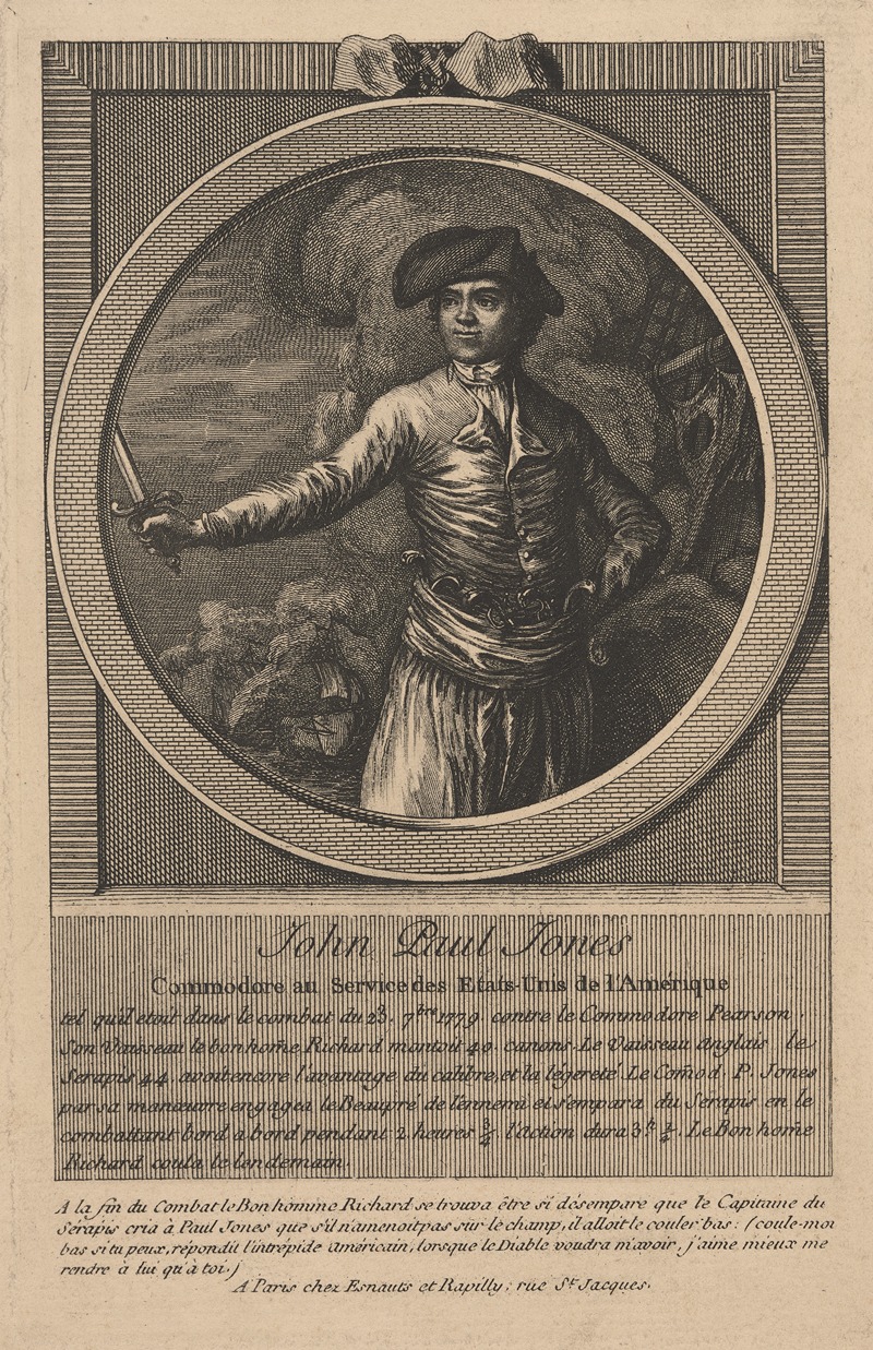 Carl Guttenberg - John Paul Jones, Commodore in the service of the United States of America