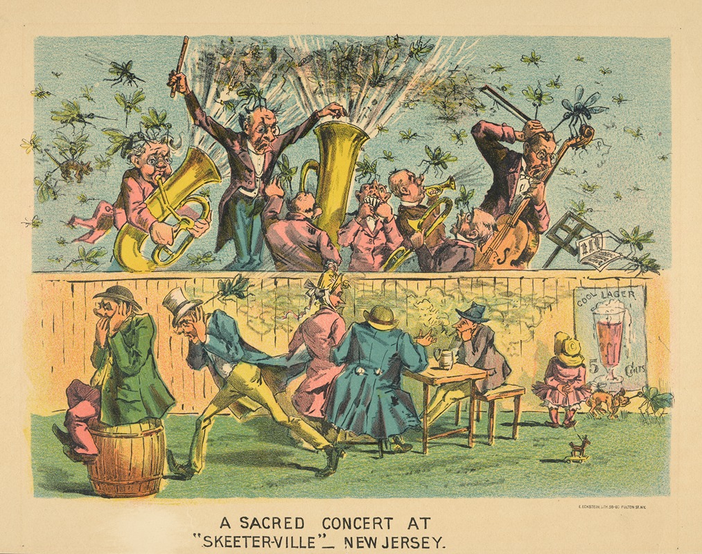 E. Eckstein - A sacred concert at ‘Skeeter-ville’ – New Jersey