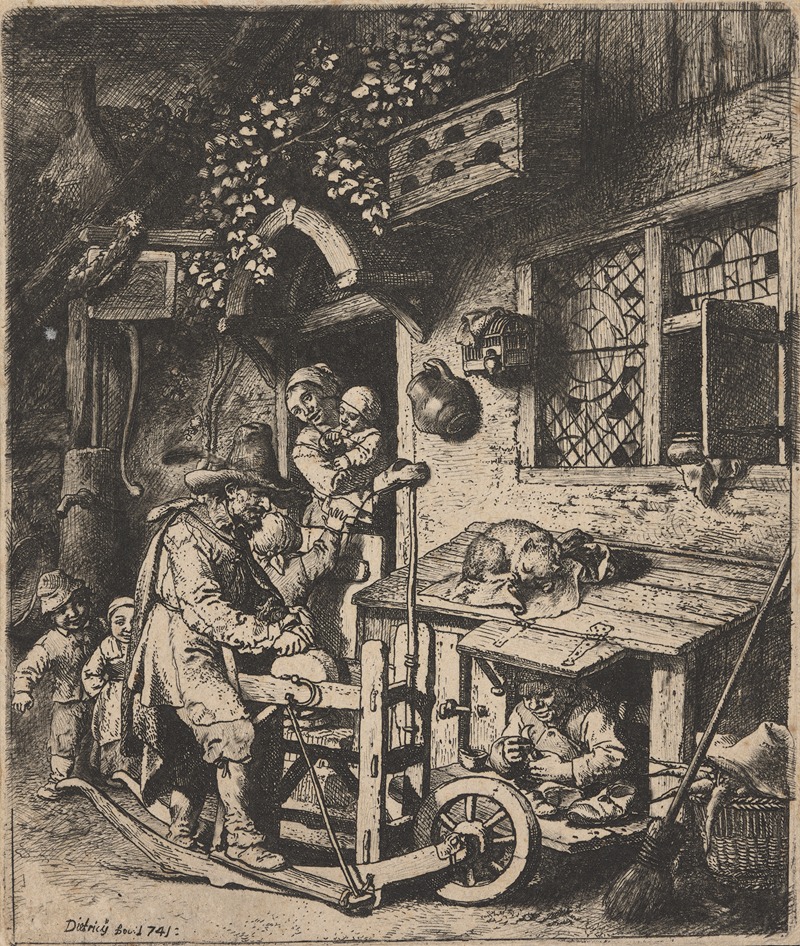 Christian Wilhelm Ernst Dietrich - Knifesmith’s cottage