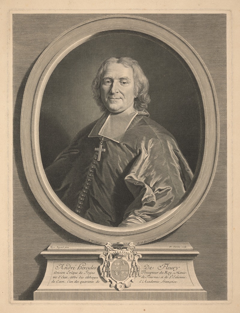 Francois Chereau the elder - Andre Hercules de Fleury