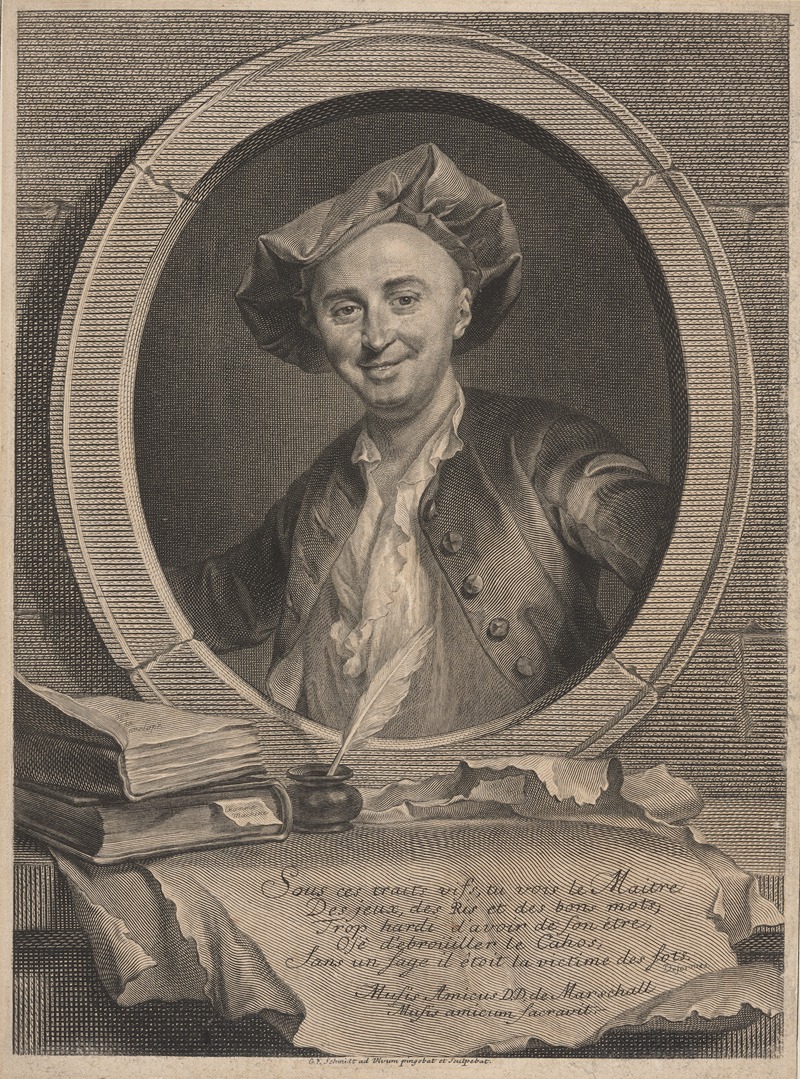 Georg Friedrich Schmidt - Maurice Quentin de la Tour