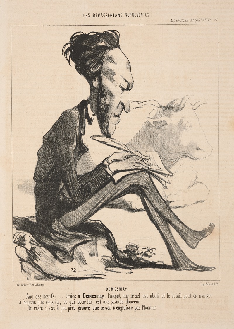 Honoré Daumier - Demesmay