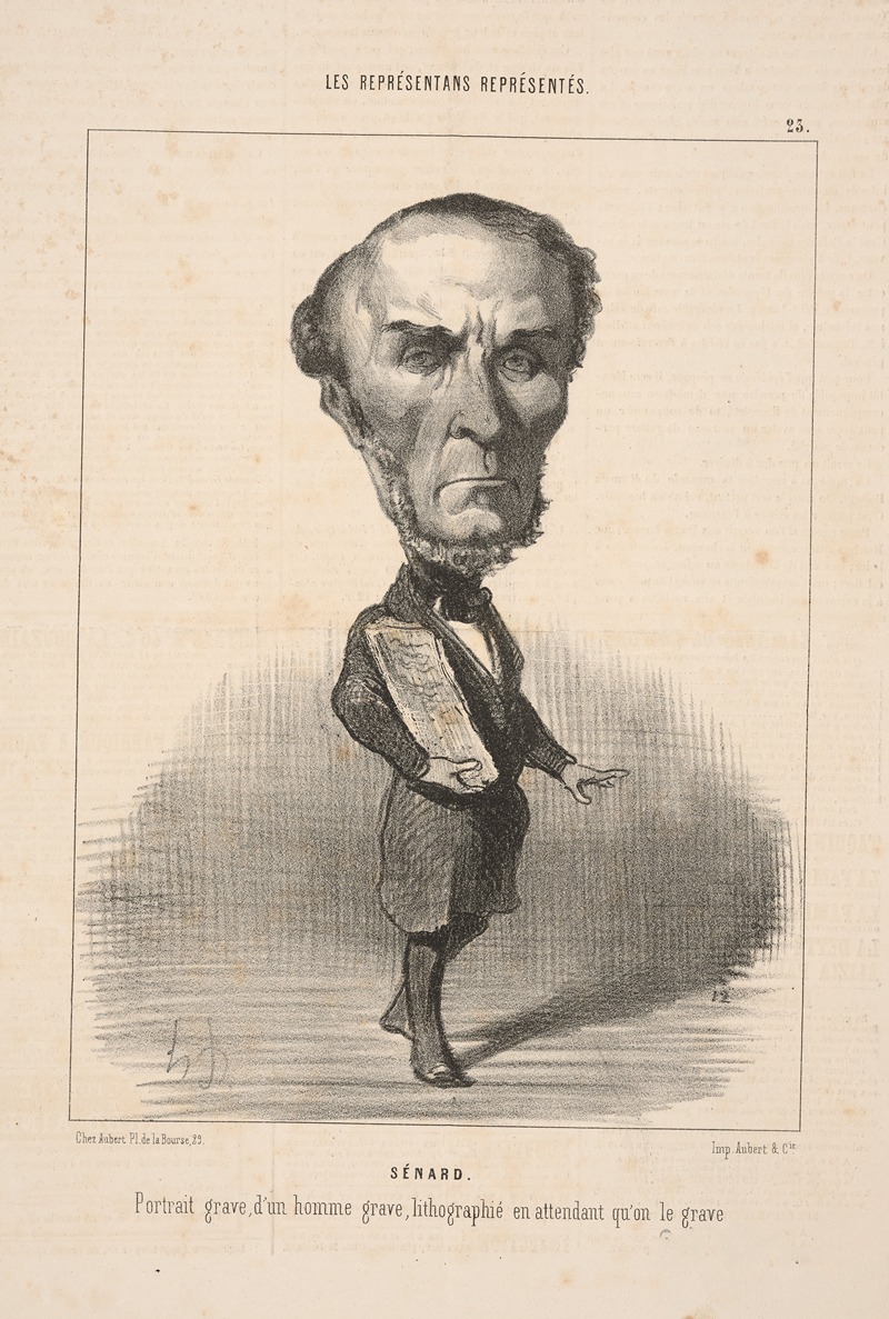 Honoré Daumier - Senard