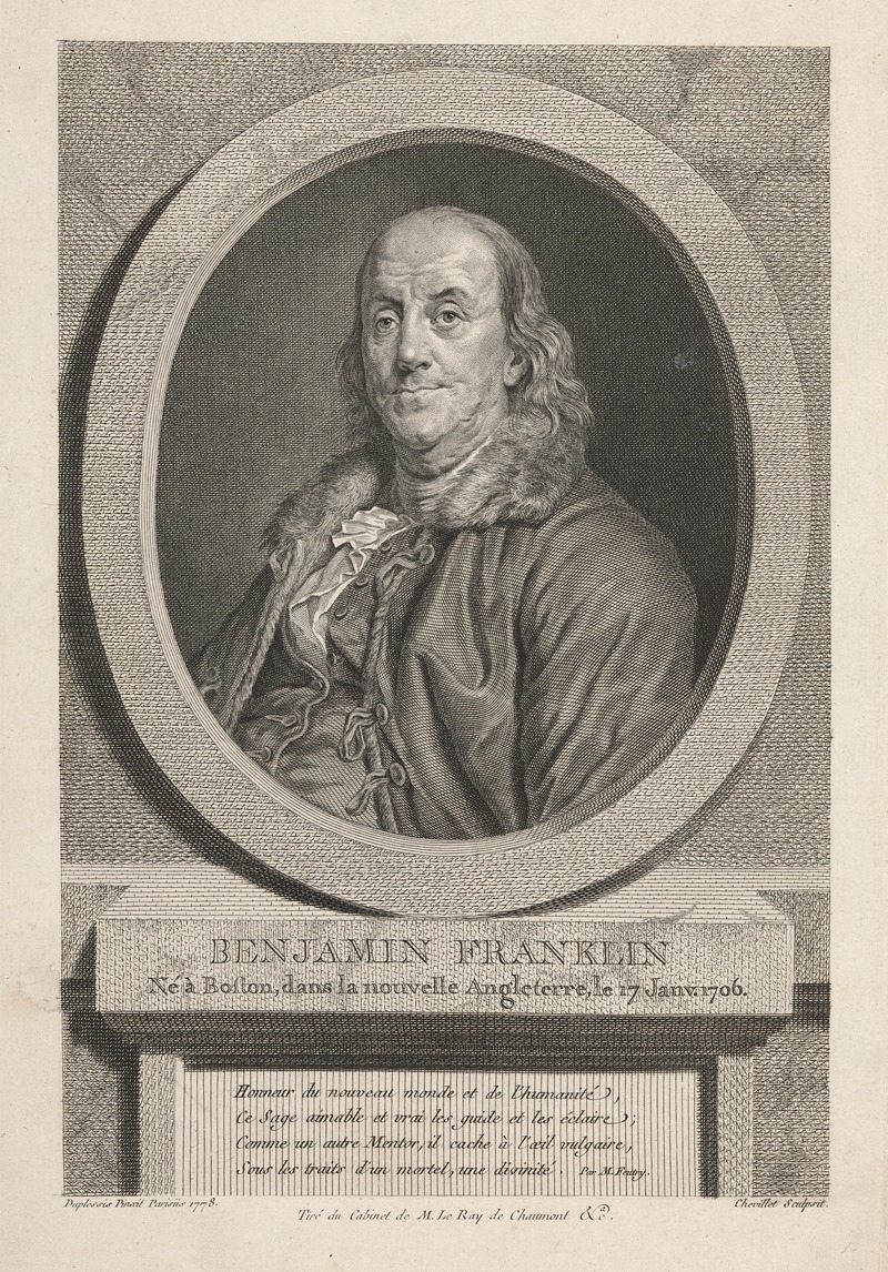 Justus Chevillet - Benjamin Franklin