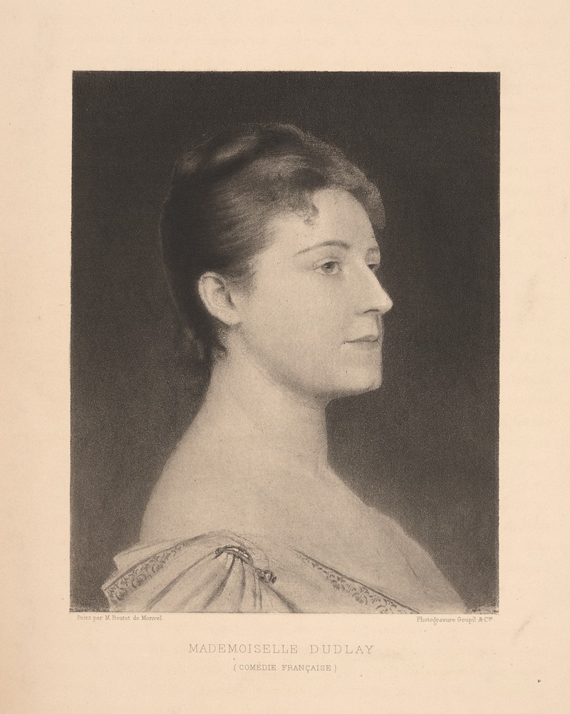 Louis Maurice Boutet de Monvel - Mademoiselle Dudlay (Comedie Francaise).