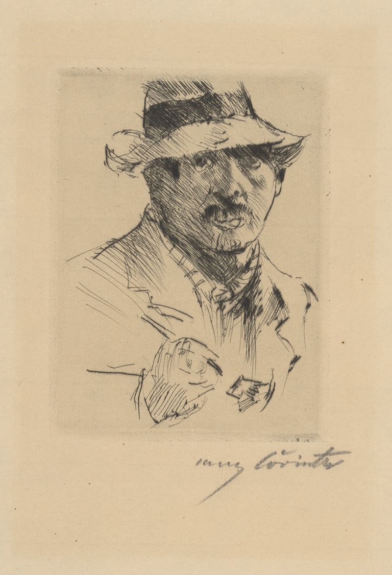 Lovis Corinth - Self-portrait