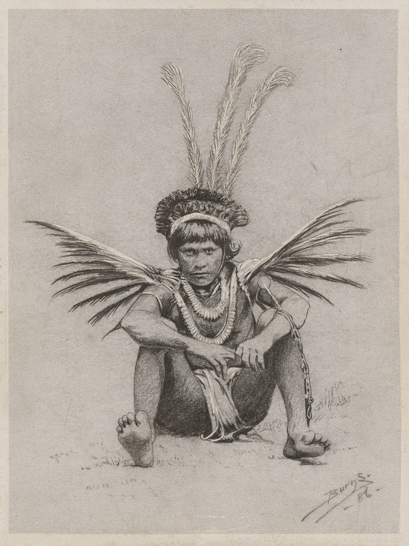 Milton J. Burns - Native Indian of British Guiana