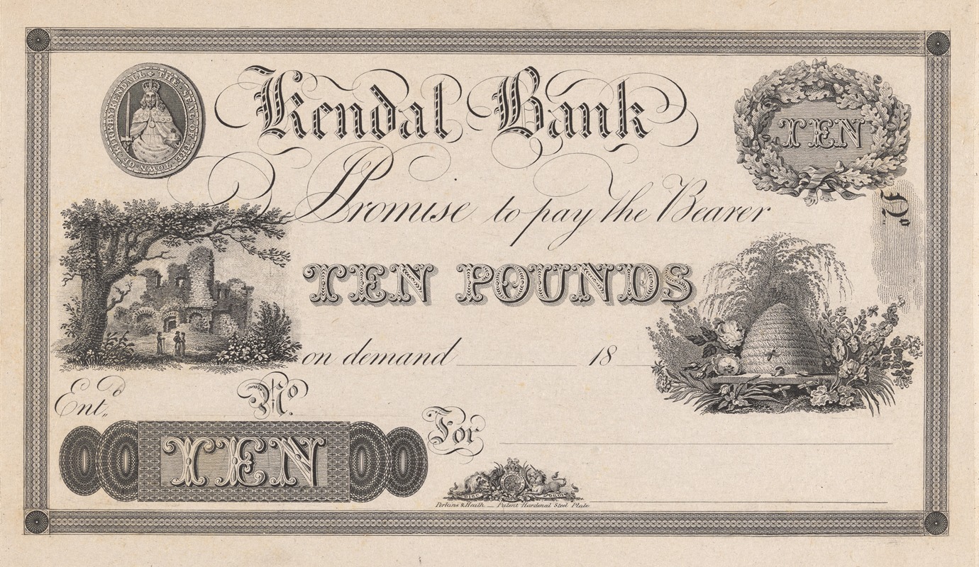 Perkins & Heath - Kendal Bank ten pound note