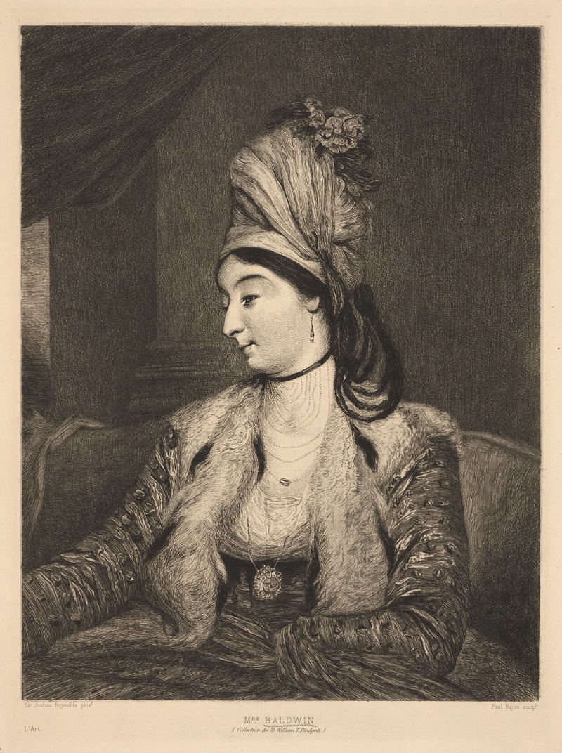 Sir Joshua Reynolds - Mrs. Baldwin