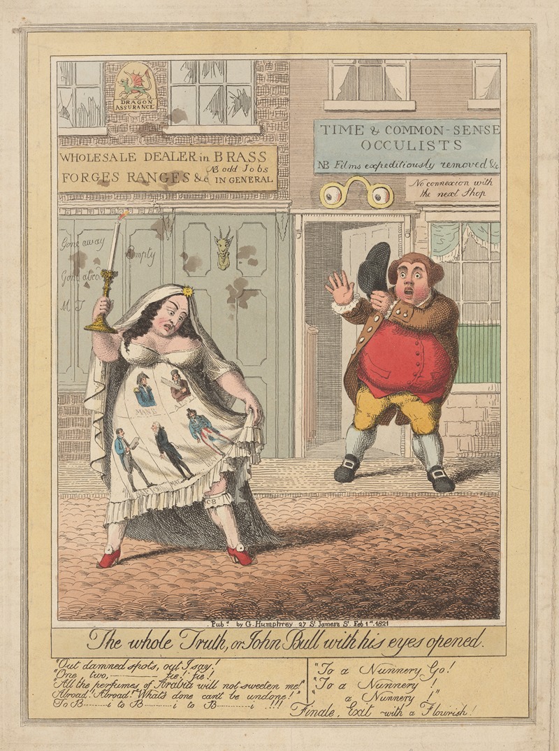 Theodore Lane - The whole truth, or John Bull with his eyes opened.