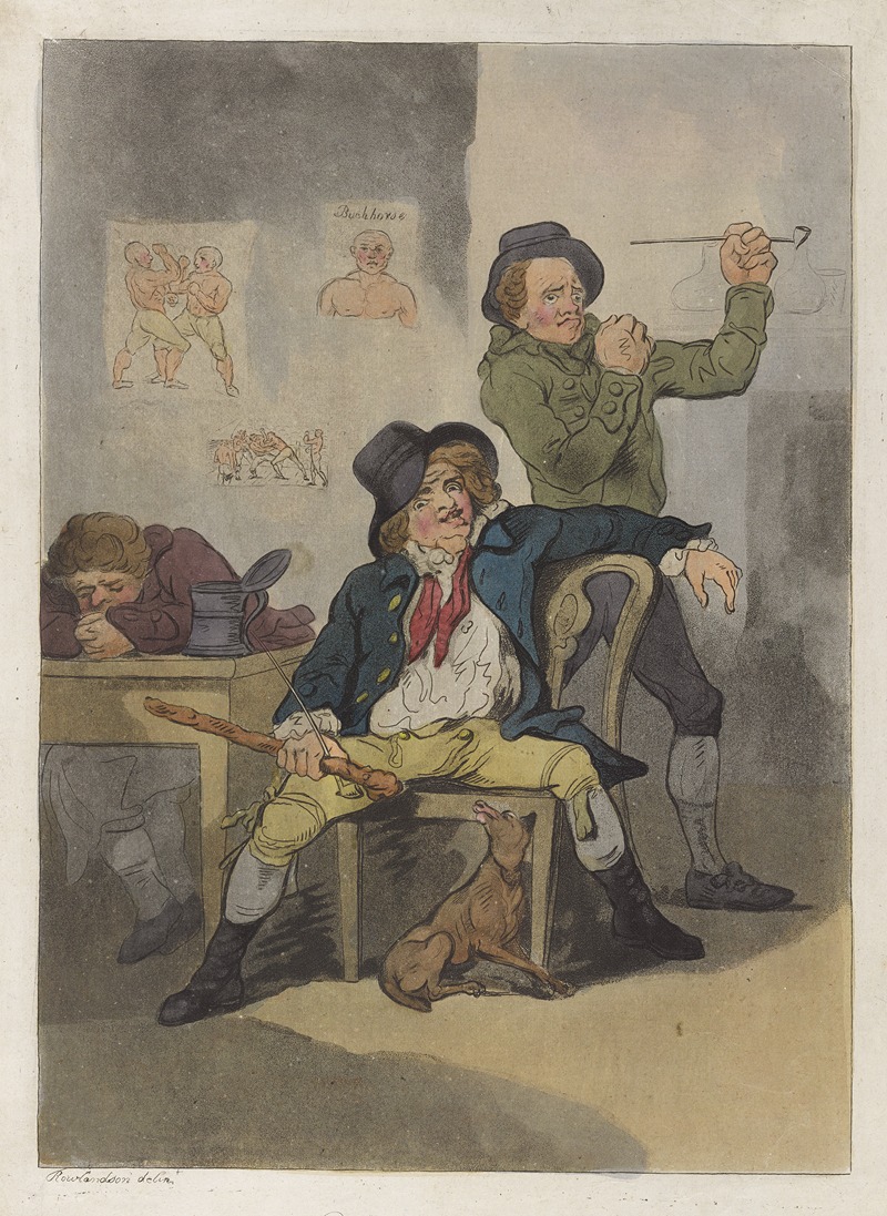 Thomas Rowlandson - A brace of blackguards