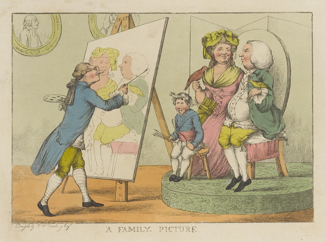 Thomas Rowlandson - A family picture