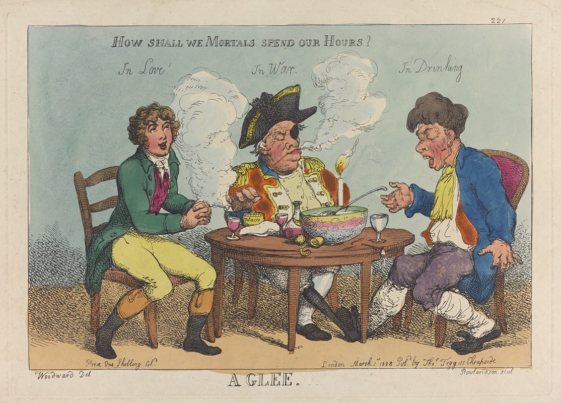 Thomas Rowlandson - A glee