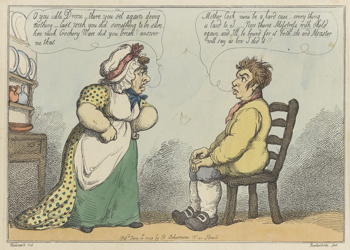 Thomas Rowlandson - A hard case