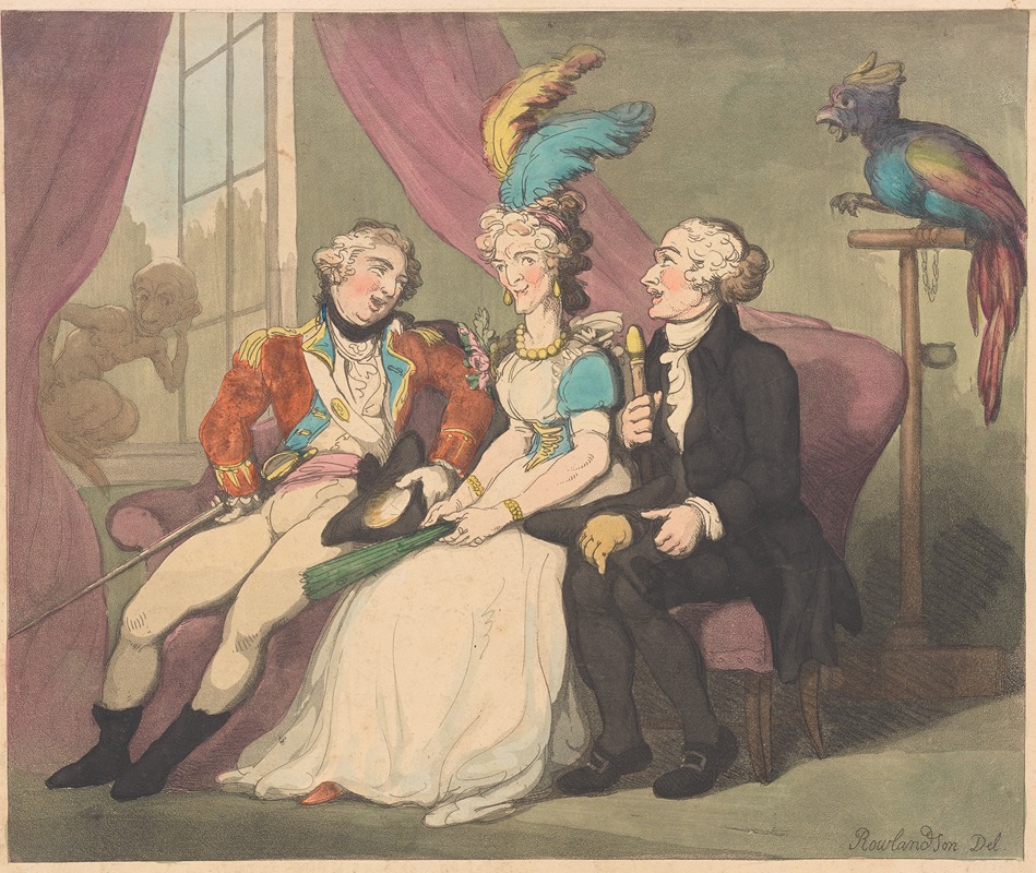 Thomas Rowlandson - A silly