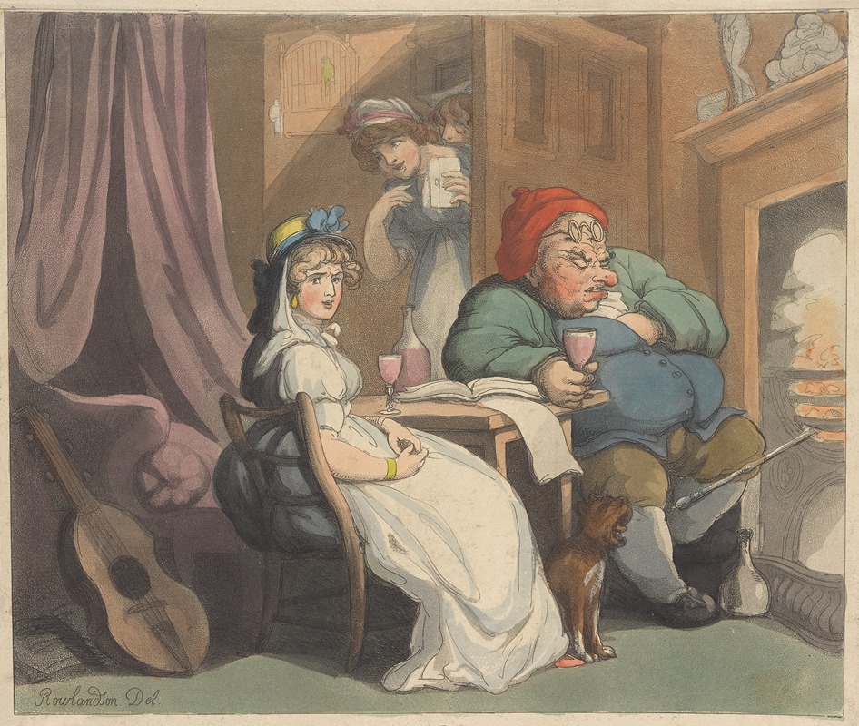 Thomas Rowlandson - A sulky